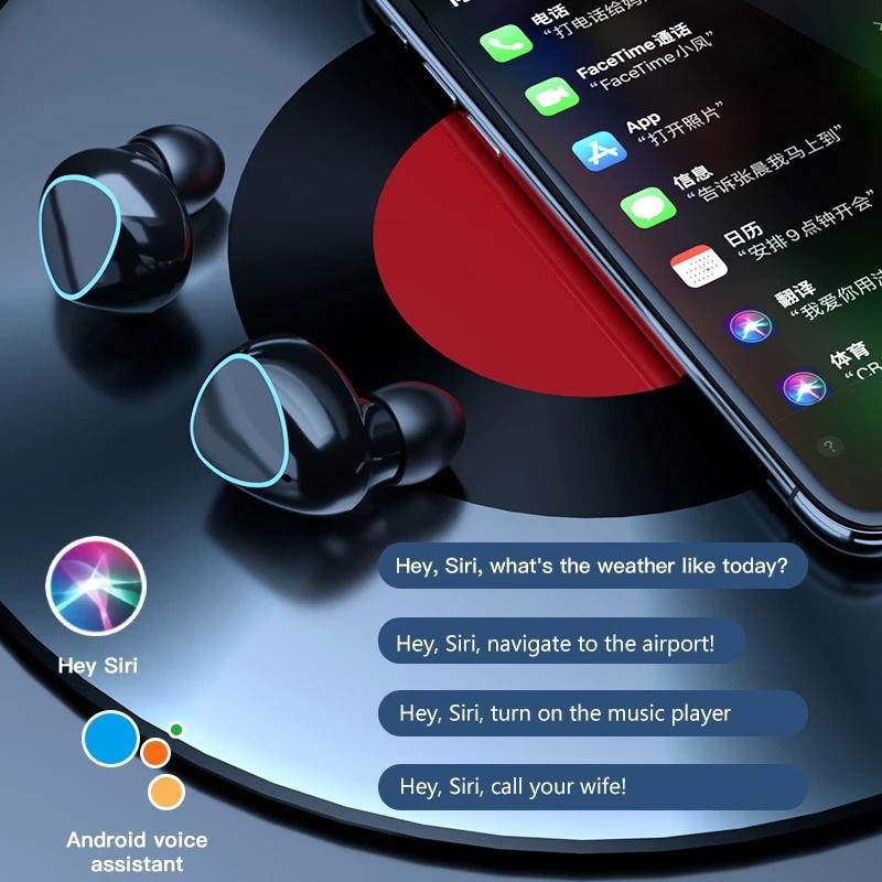 Tai Nghe Không Dây Bluetooth 5.1 Chống Thấm Nước Điều Khiển Cảm Ứng Tzzzl M10 TWS Kèm Hộp Sạc