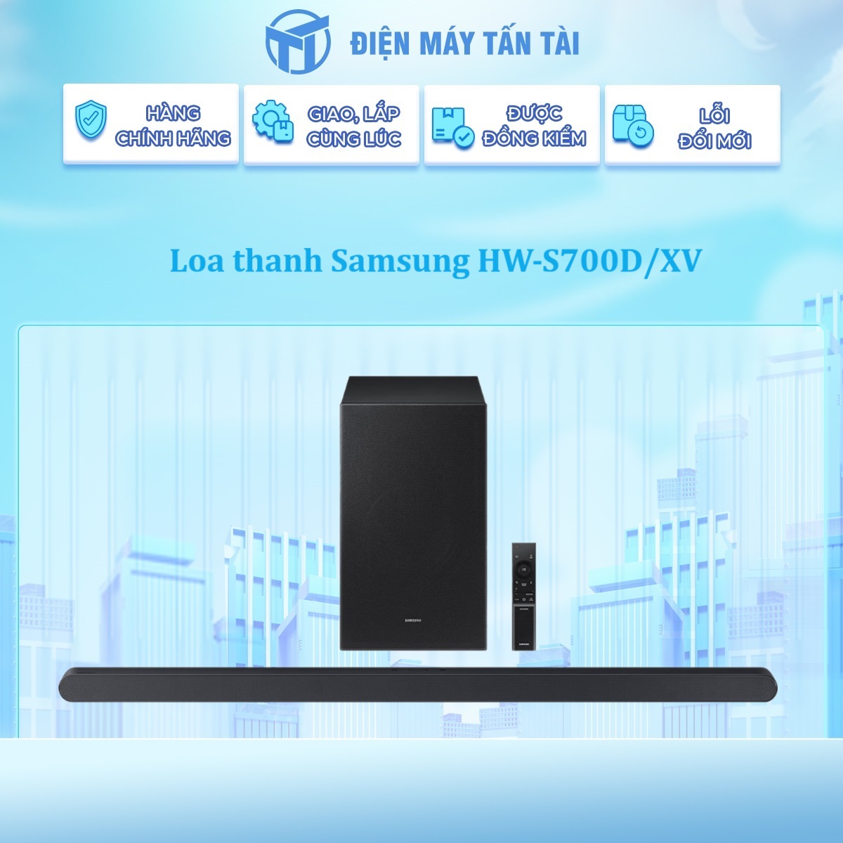 LOA THANH SAMSUNG HW-S700D/XV - Hàng chính hãng