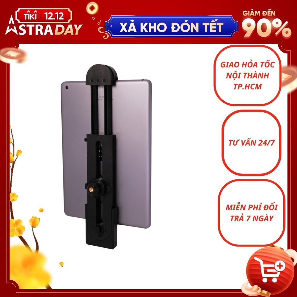 Kẹp máy tính bảng, điện thoại UL-08, Hỗ trợ quay tiktok, livestream, xem phim bằng ipad - điện thoại - Giao màu ngẫu nhiên - Hàng chính hãng