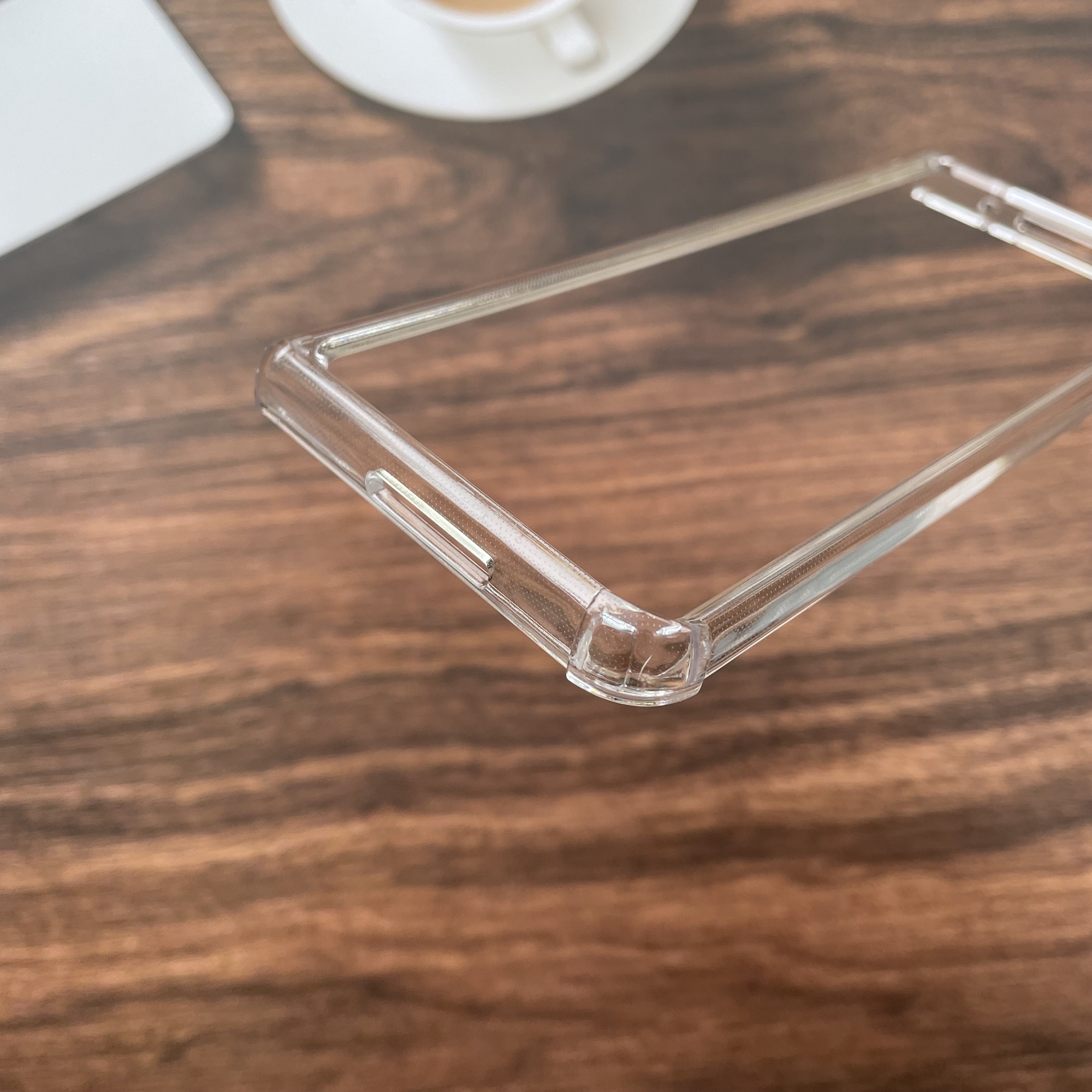 Ốp lưng nhựa cứng PC trong suốt viền dẻo chống sốc cho Samsung Galaxy Z Fold 3