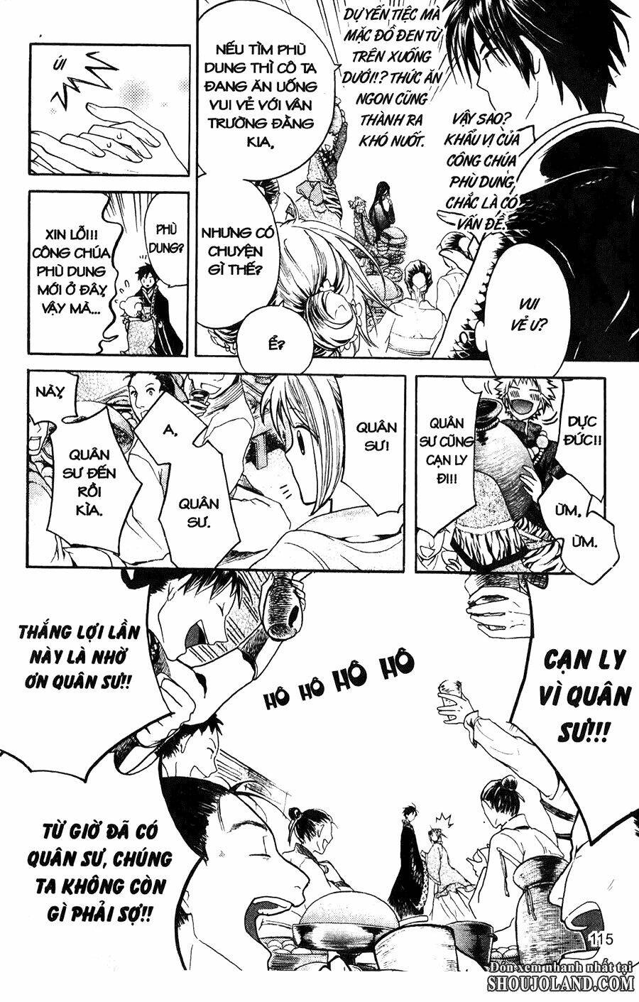 chuyện tình chiến quốc chapter 3 11