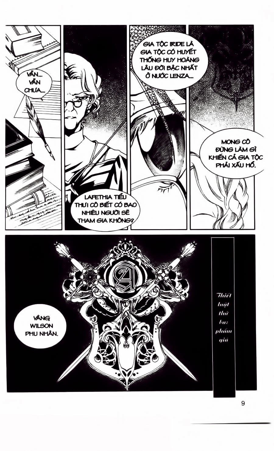 Hoa Và Đoản Kiếm chapter 1 - Trang 8