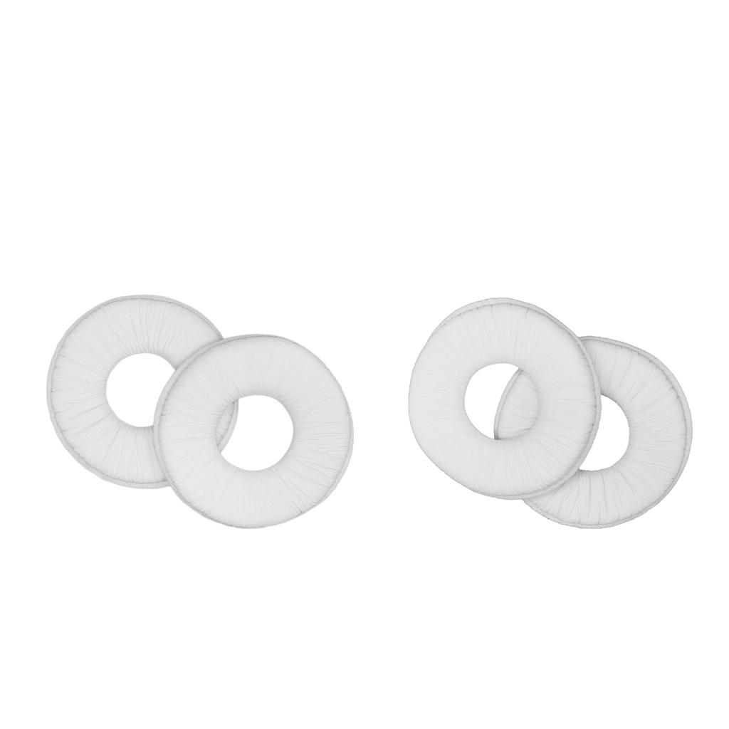 4x Replacement Ear Pads Cushions For  MDR-V150, ,V300,V100,V400 White
