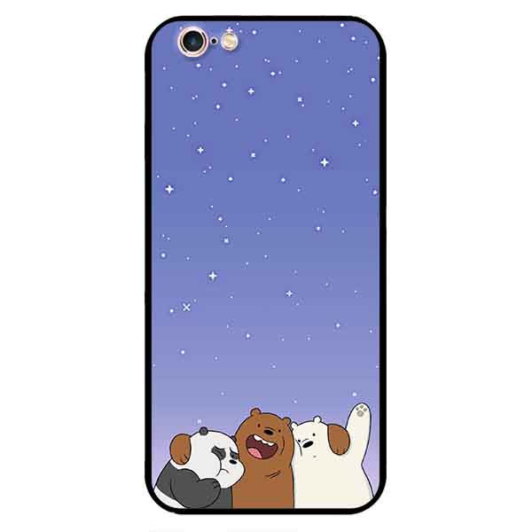 Ốp in cho iPhone 6 Plus / 6s Plus 3 Chú Gấu C