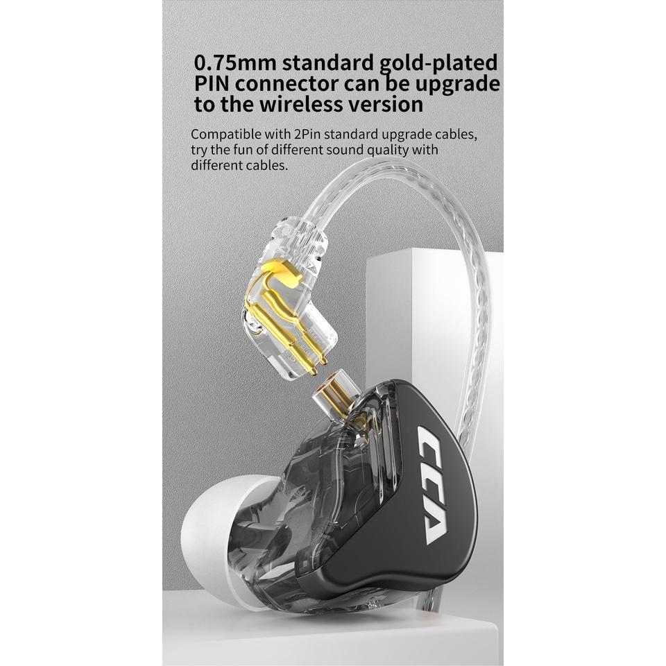 Tai nghe nhét tai có dây CCA CRA phong cách thể thao cao cấp