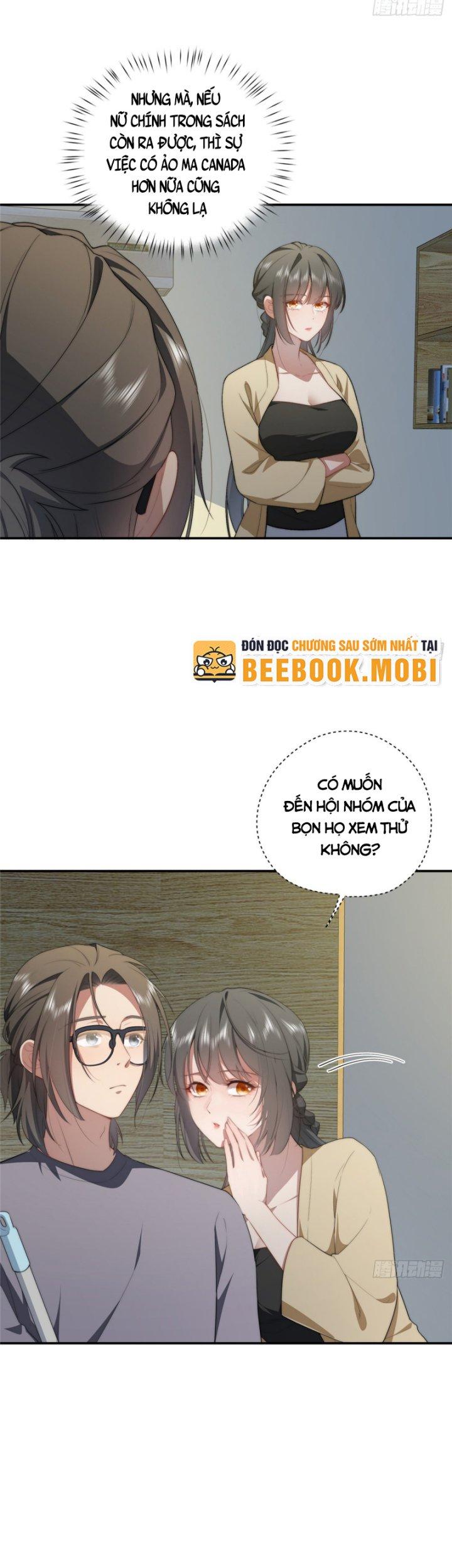 nữ chính chạy từ trong sách ra thì phải làm sao chapter 29 4