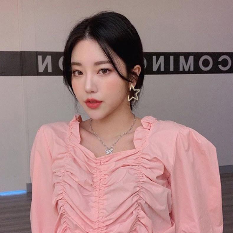 Khuyên tai hình ngôi sao bản lớn, kết đá thời trang, cá tính HT657 - Culi accessories