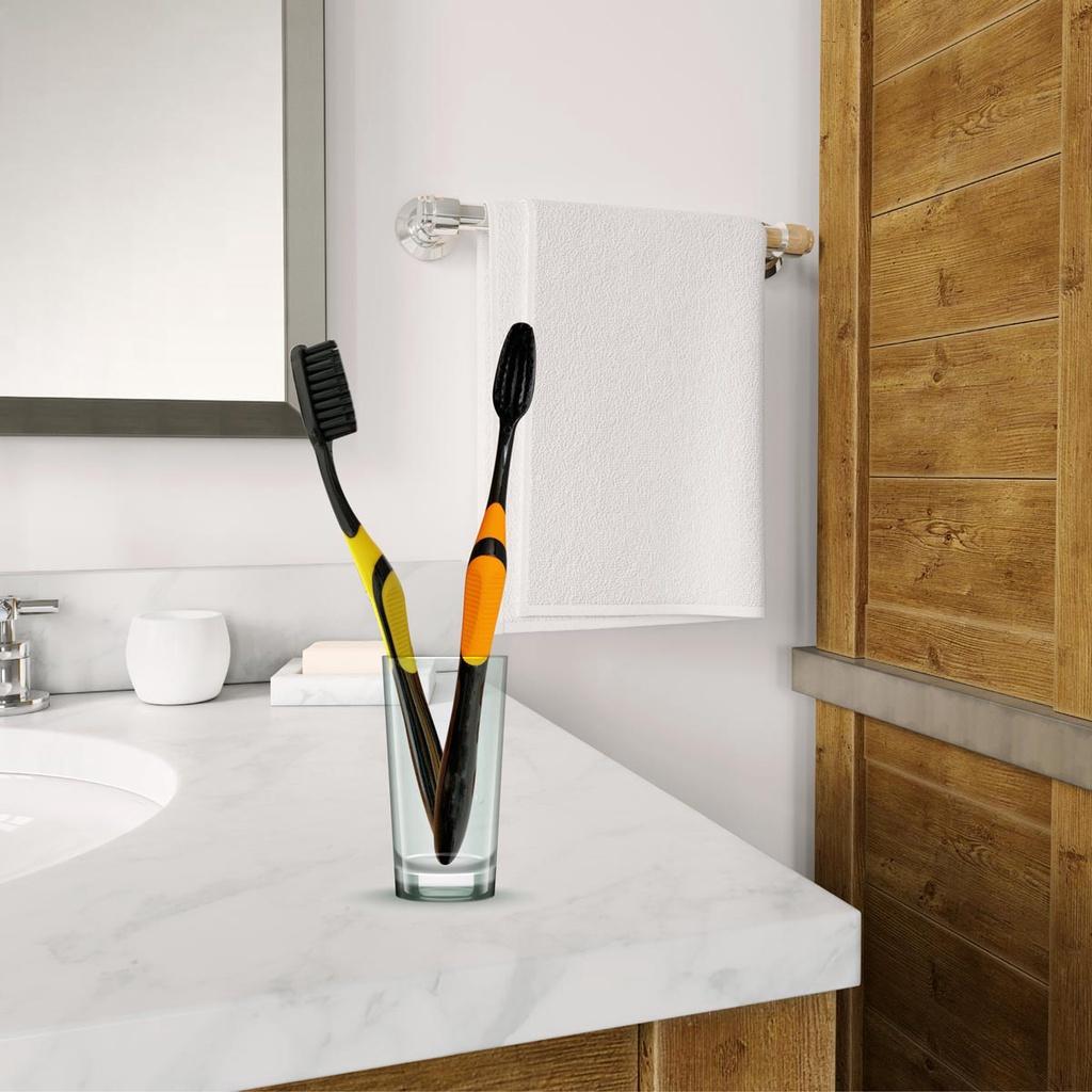 Bộ 4 bàn chải OralClean Perfect Magma - lông chải xoắn kép thế hệ mới tặng kèm nắp đậy tiện lợi