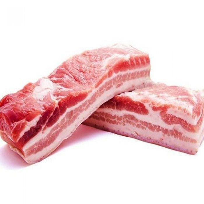 Ba chỉ heo có da có xương rút sườn - 1kg
