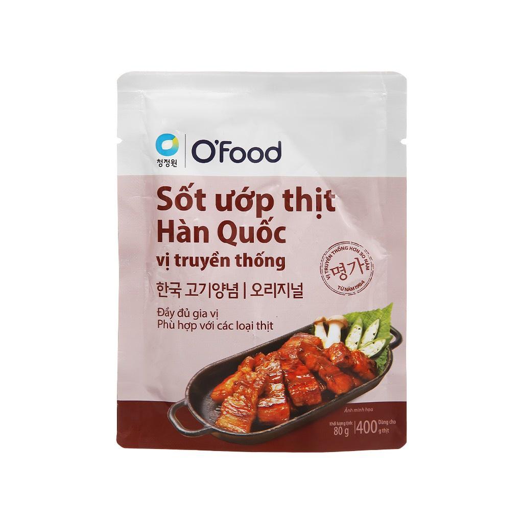 Sốt ướp thịt Hàn Quốc O'Food (80g)