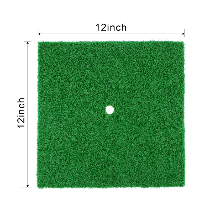CRESTGOLF Golf đánh thảm trong nhà/ngoài trời SBR Golf Thảm để lái xe thực hành Sân sau sử dụng màu xanh lá cây Color: style 2 Long Grass