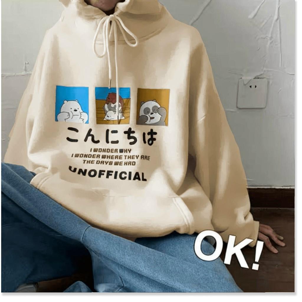 MN ÁO KHOÁC HOODIES NAM NỮ,CHẤT LIỆU VÃI NĨ THOÁNG MÁT,THIẾT KẾ HỌA TIẾT SIÊU XINH 1HIT1 FASHION