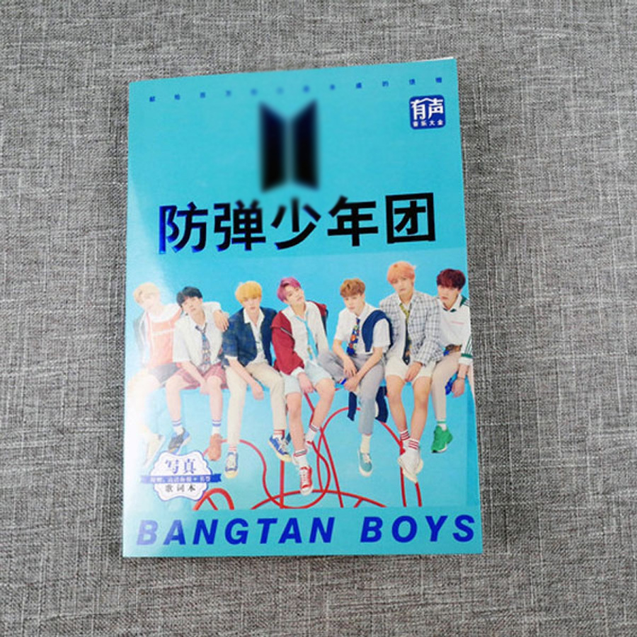 Sổ bài hát BTS Bangtan Boys Bighit