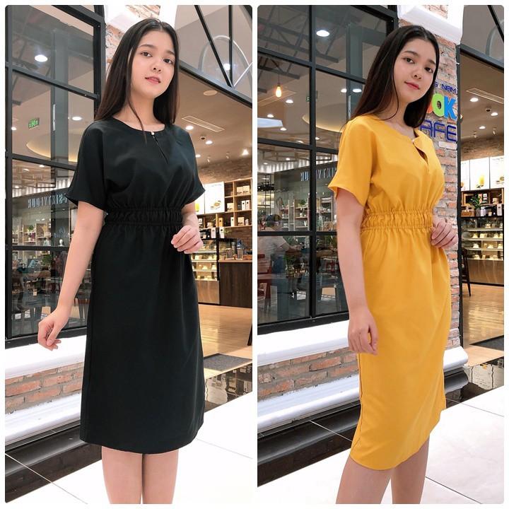 Đầm Suông Bo Eo