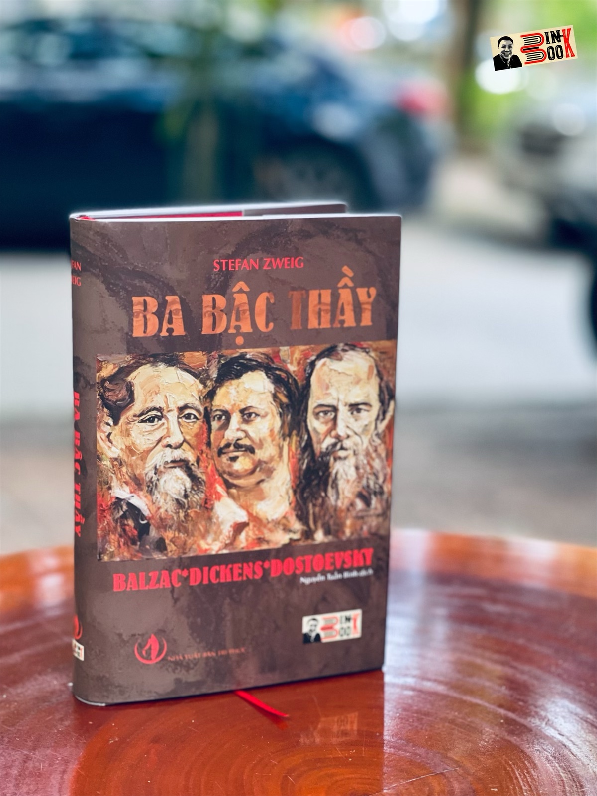 [bìa cứng in giới hạn 150c] BA BẬC THẦY BALZAC * DICKENS * DOSTOEVSKY – Stefan Zweig – Người dịch Nguyễn Tuấn Bình – Bình Book - NXB Tri Thức