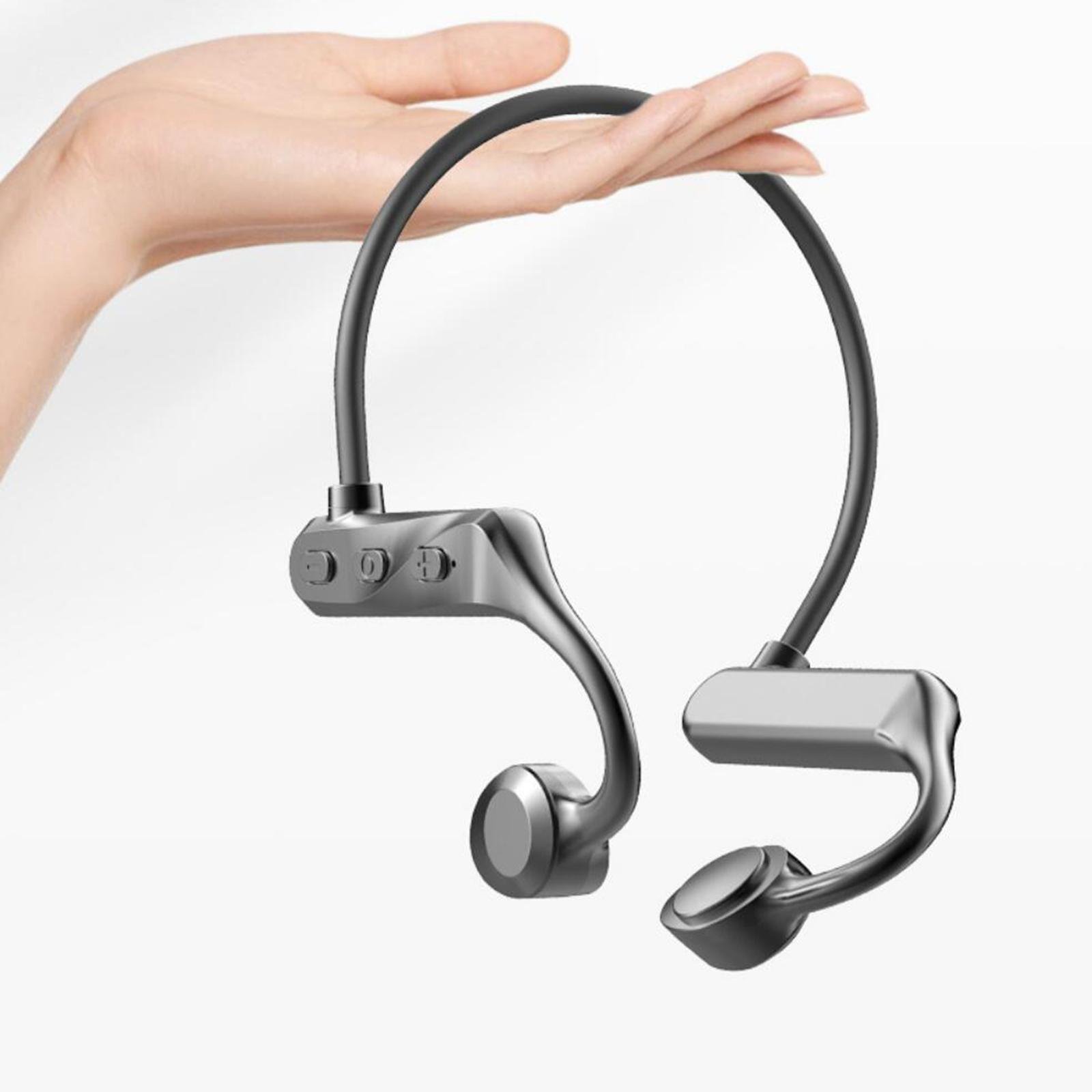 Bone Conduction Headphones Waterproof Driving Bluetooth Headset