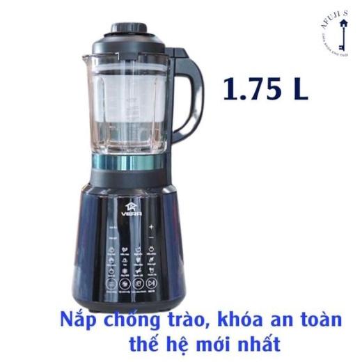 Máy làm sữa hạt, máy xay nấu đa năng Vera 1,75L, 13 chức năng chuyên sâu, cối thủy tinh chịu lực - Hàng Chính Hãng