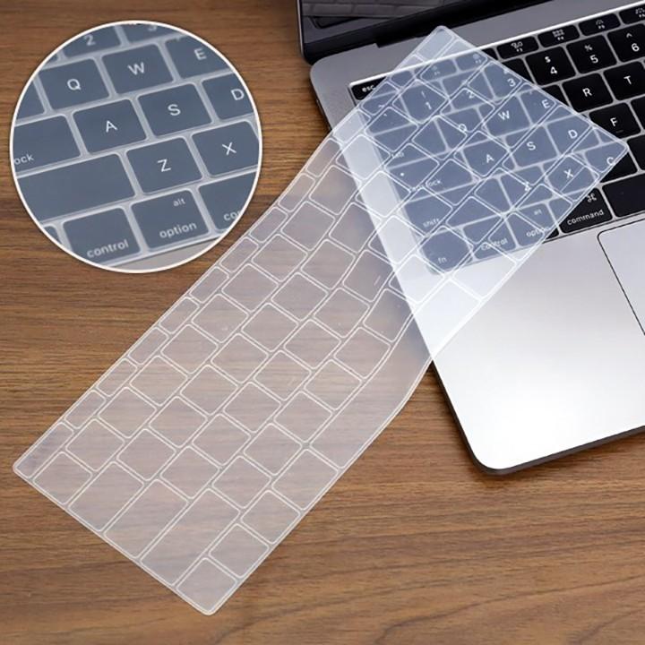 Miếng Lót Phủ Bàn Phím Màu Trong Suốt Cho Macbook