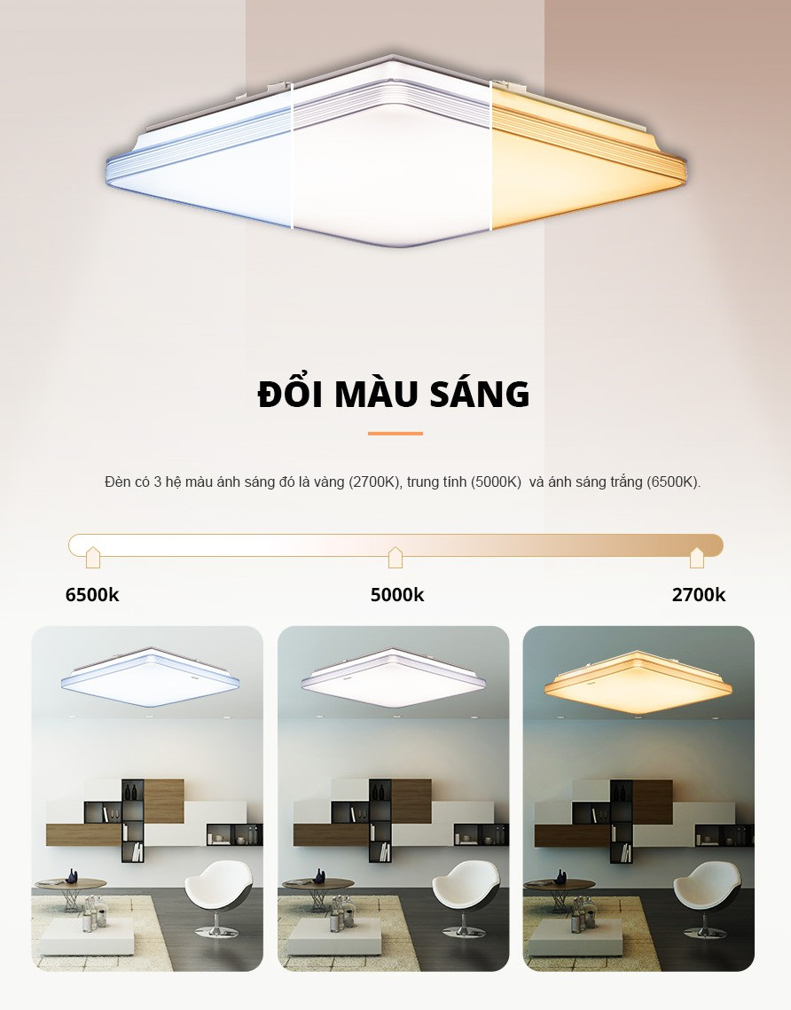 Đèn trần lớn thư giãn Panasonic Led Ceiling Light 21W HHXQ254088