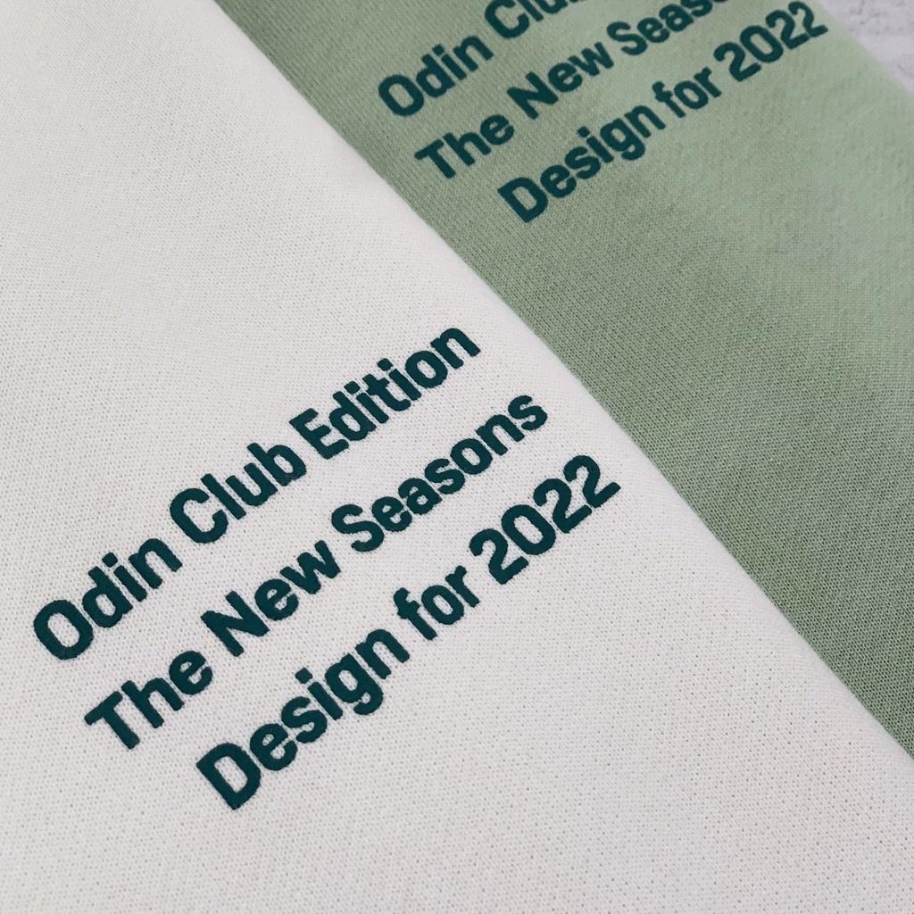 SET BỘ NỈ CỘC TAY ODIN CLUB, Set bộ thể thao năng động nam nữ oversize, Local Brand ODIN CLUB
