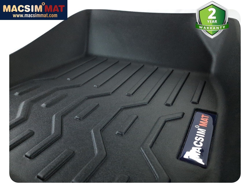Thảm lót sàn xe ô tô Volvo XC90 2012 đến 2018 Nhãn hiệu Macsim chất liệu nhựa TPV cao cấp.