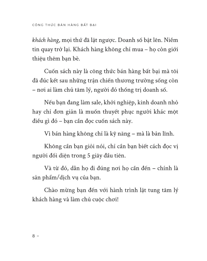 Sách - Công thức bán hàng bất bại - KHÔI
