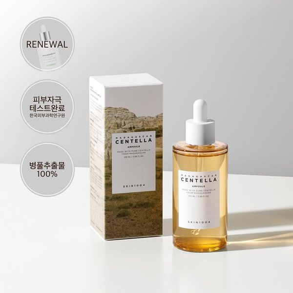 Tinh Chất Rau Má Giảm Mụn, Phục Hồi Da Skin1004 Madagascar Centella Asiatica 100 Ampoule 55ml