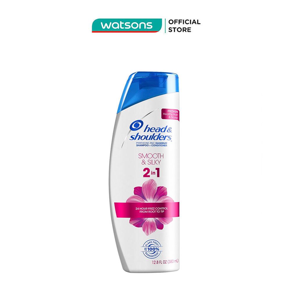 Dầu Gội Và Xả Head &amp; Shoulders Smooth &amp; Silky 2in1 370ml