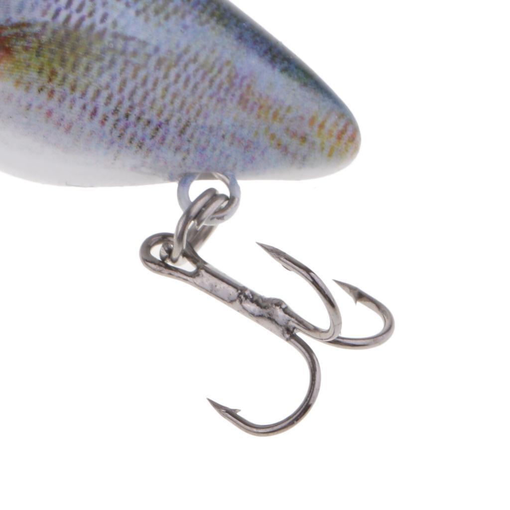 10Pcs Micro Crank Baits Bass Swimbaits Tackle Hard Bait Minnow Fishing Lures