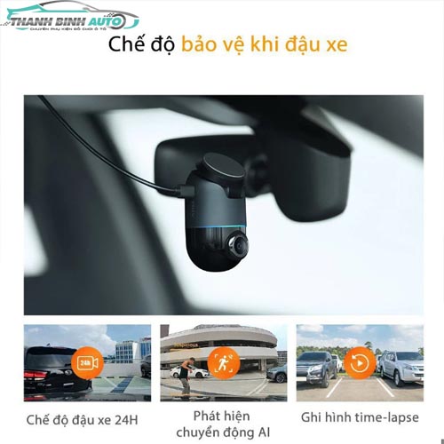 Camera hành trình 70mai Dash Cam Omni X200 - Giám sát từ xa, quay 360
