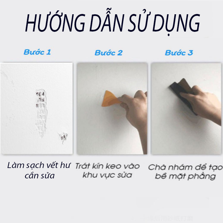 Keo Dán Tường Đa Năng - Trám Vết Nứt Tường Thông Minh- LOẠI 1 - HÀNG CHÍNH HÃNG