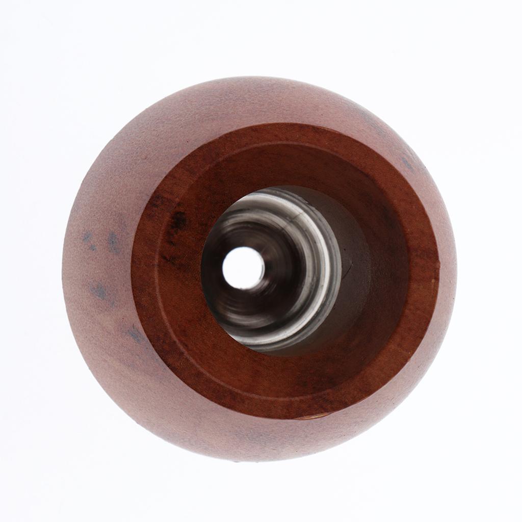 Wood Grain Mens Shaving Safety Stand Holder Support Base For Bathroom