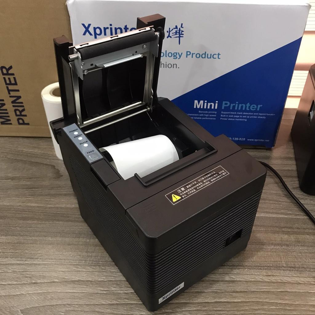Máy in Bill tính tiền, Máy in Xprinter XP-Q260III tốc độ in 260mm/s -