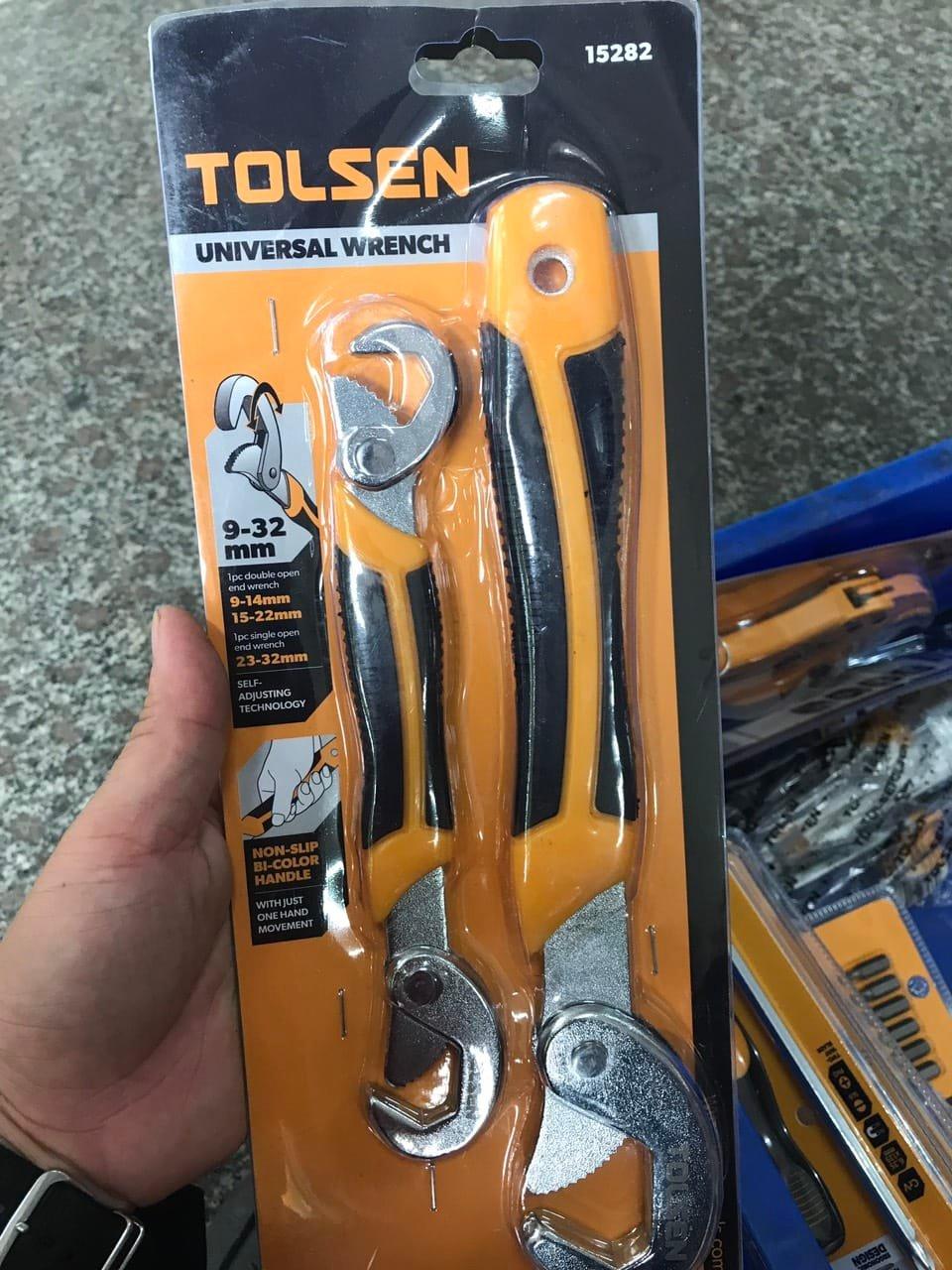 BỘ MỎ LẾT TĂNG ĐƯA 9X32MM TOLSEN 15282 - HÀNG CHÍNH HÃNG