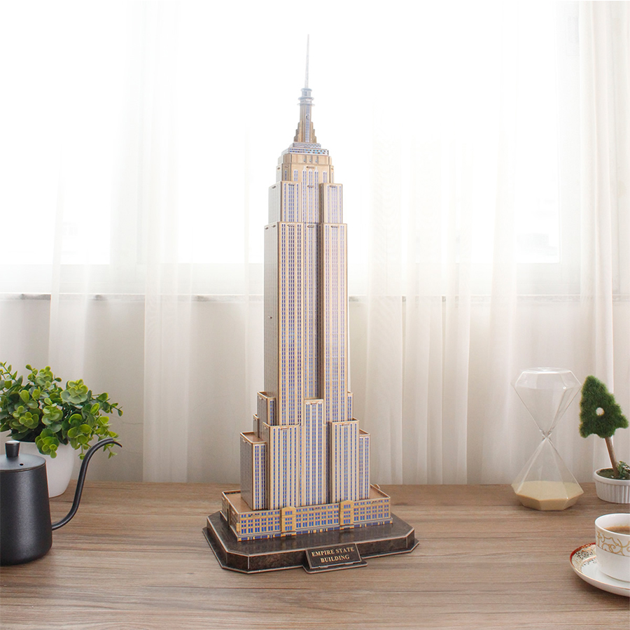 Đồ Chơi Trẻ Em Xếp Hình 3D Nat Geo: Tòa Nhà Empire State PUZZLES DS0977H