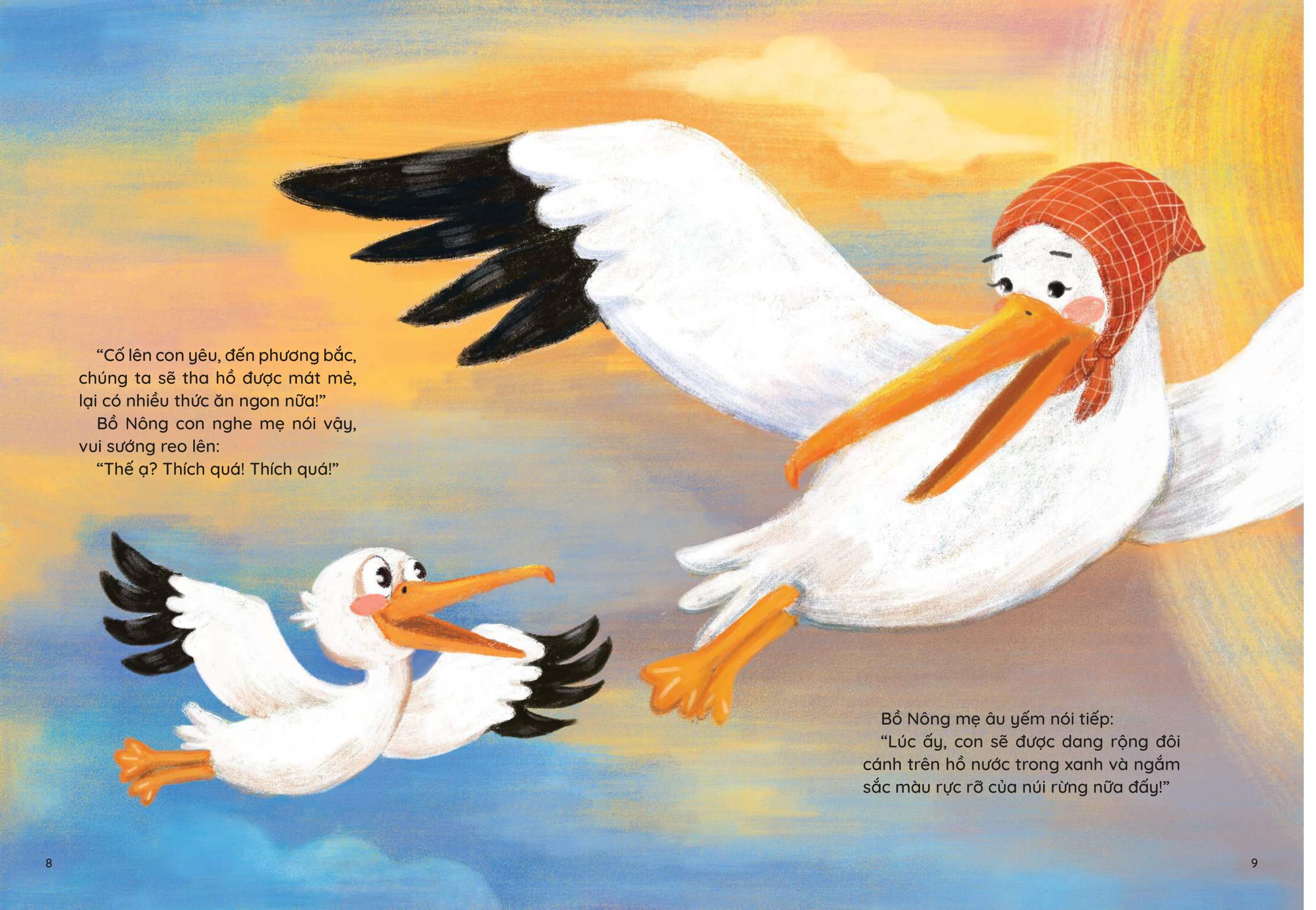 Sách - Những Truyện Hay Viết Cho Thiếu Nhi - Phiên Bản Sách Tranh - Bồ Nông Có Hiếu