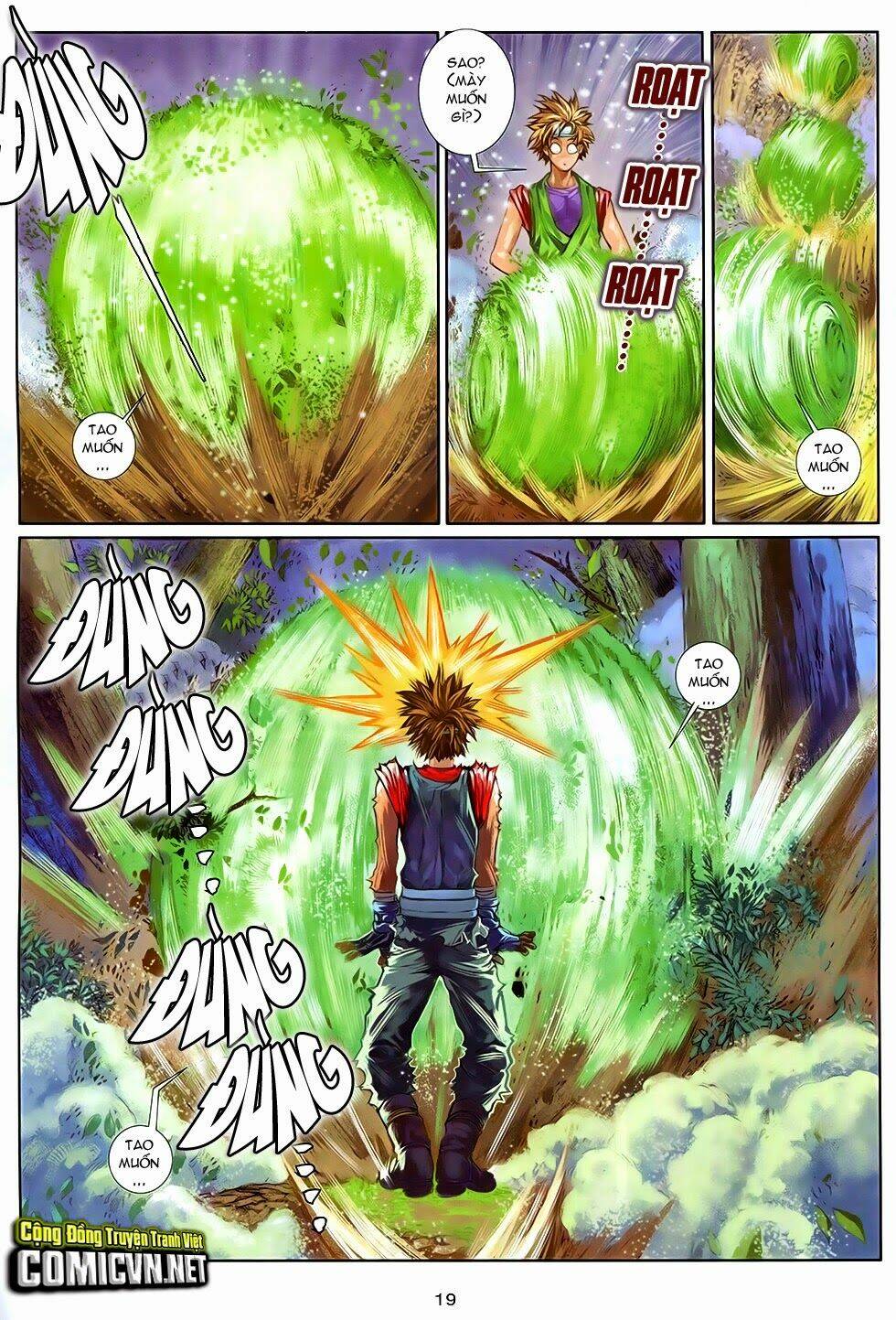 ba động quyền z hadouken zero chapter 4 19