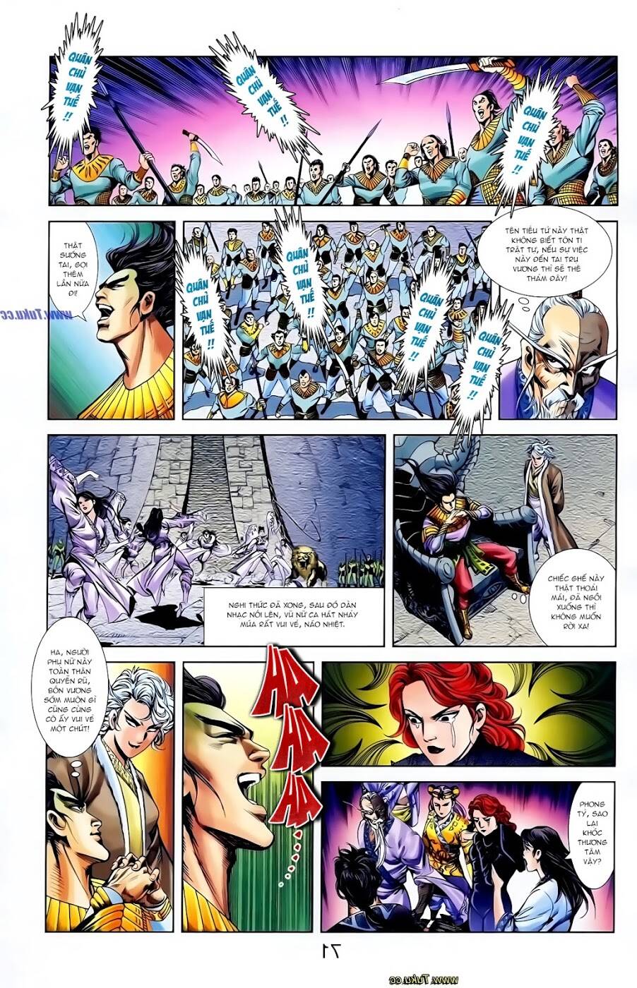 thiên tử truyền kỳ 1 - cơ phát khai chu bản chapter 117 30