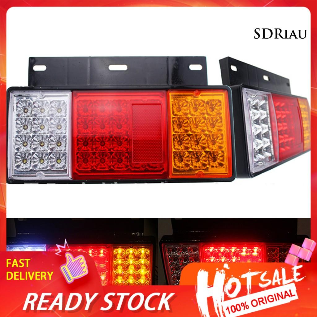 Bộ 2 Đèn Led Tín Hiệu Xi Nhan Chống Nước 12v / 24v Cho Xe Hơi
