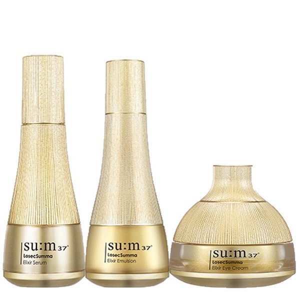 Bộ Dưỡng Chống Lão Hoá Su:m 37 LosecSumma Elixir 3pcs GWP Set 57ml