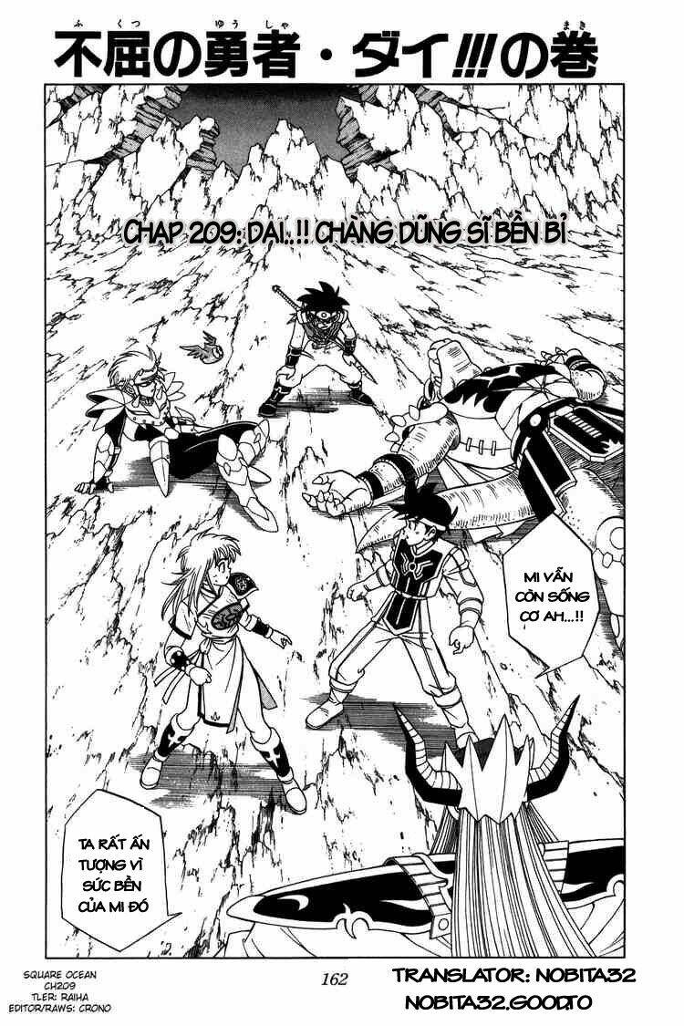 dragon quest - dấu ấn rồng thiêng chapter 209 1