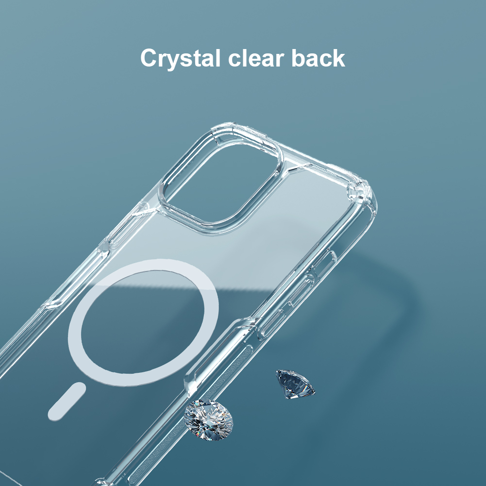 Ốp lưng Nillkin hỗ trợ sạc không dây Nature TPU Pro cho iPhone 13 Pro / iPhone 13 Pro Max - Hàng chính hãng