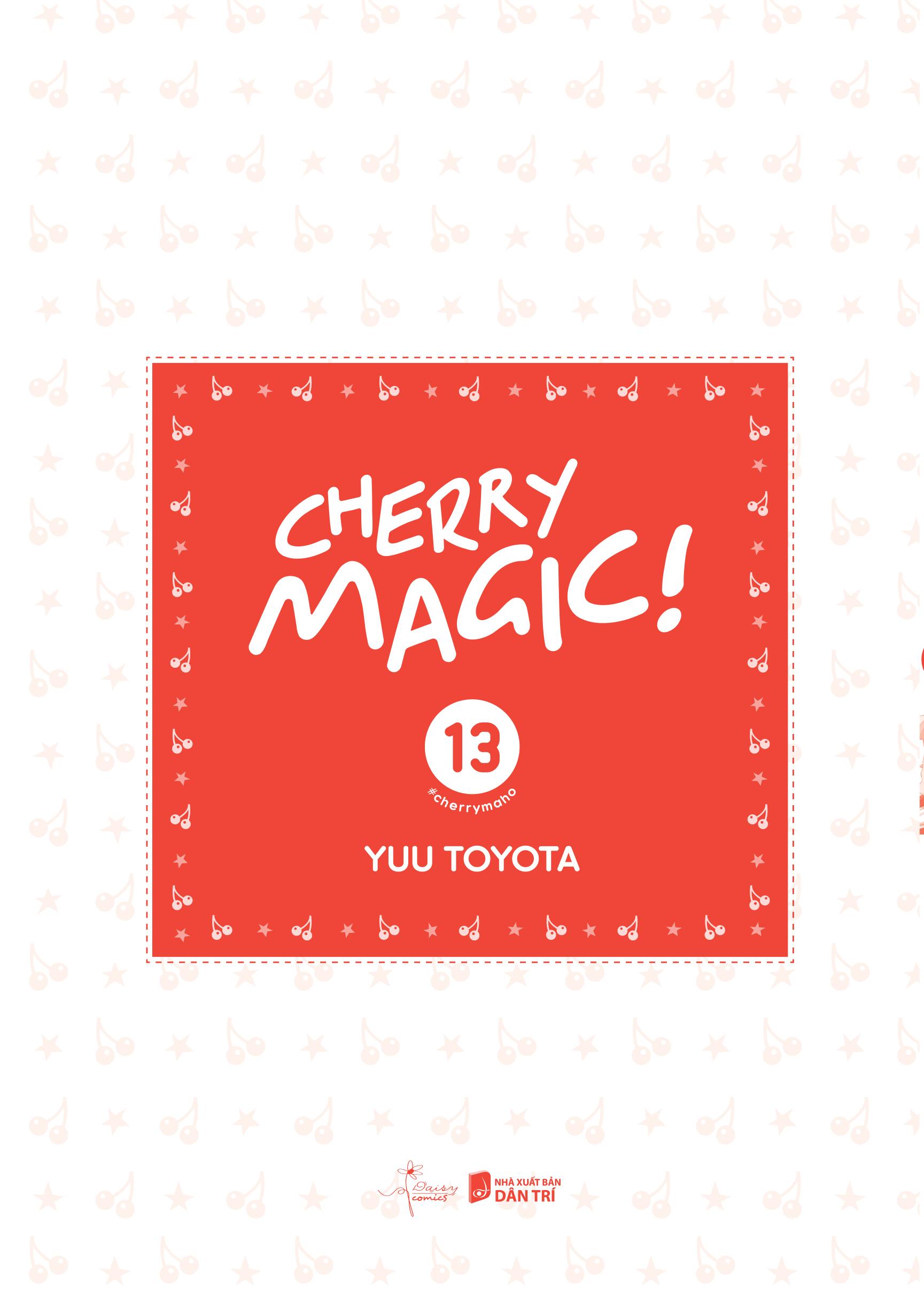 Sách - Cherry Magic - Tập 13 - Tặng Kèm Postcard 2 Mặt Bồi Cứng
