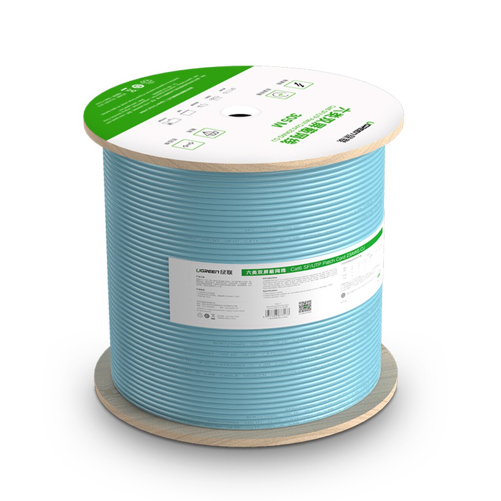 Cáp từ xa CAT6 Version 0.58mm ore 23AWG UGREEN 70317-Hàng chính hãng