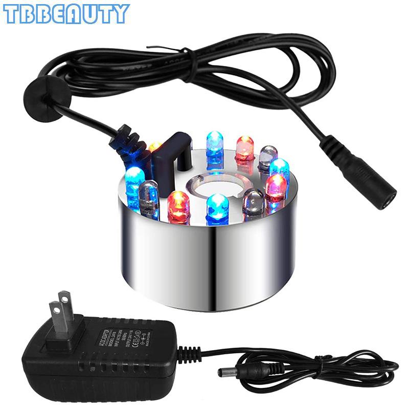 12 LED Siêu Âm Phun Sương Tạo Thương Phun Sương Tạo Ẩm Hình Ếch Con Vòi Phun Nước Ao Sương Mù Máy Atomizer Máy Tạo Độ Ẩm Không Khí Trong Nhà Máy Thương Phun Sương Tạo Ẩm Hình Ếch Con