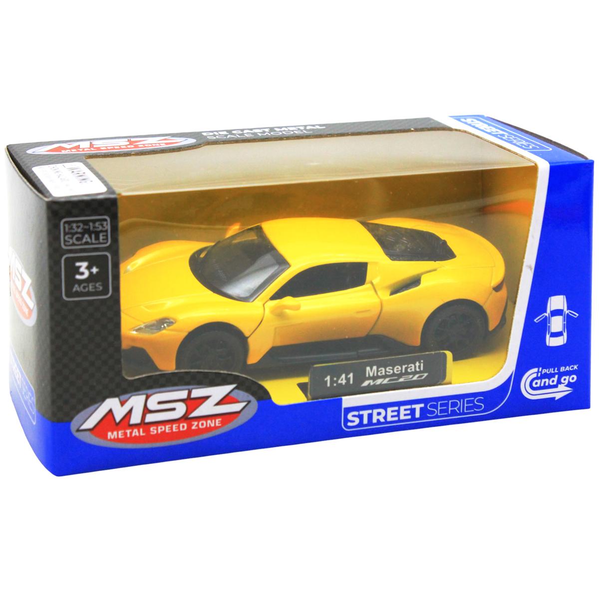 Đồ Chơi Mô Hình Xe Maserati MC20 - Vecto VT67739/YL - Màu Vàng