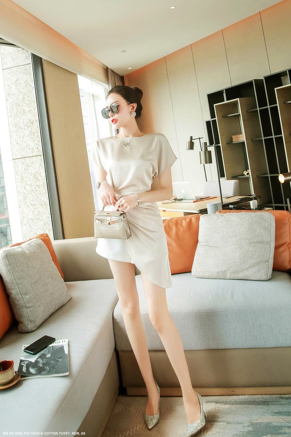 BỘ NGẮN TAY CÁNH TIÊN DÚN EO XINH XẮN