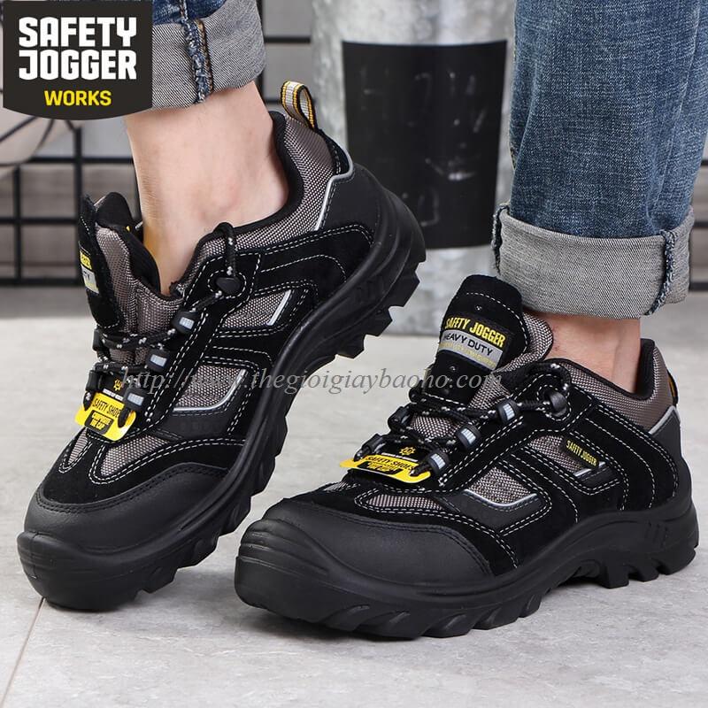 [Hàng Chính Hãng] Giày Safety Jogger Jumper Chống Tĩnh Điện, Chống Đâm Xuyên, Chống Va Đập, Chống Trơn Trượt