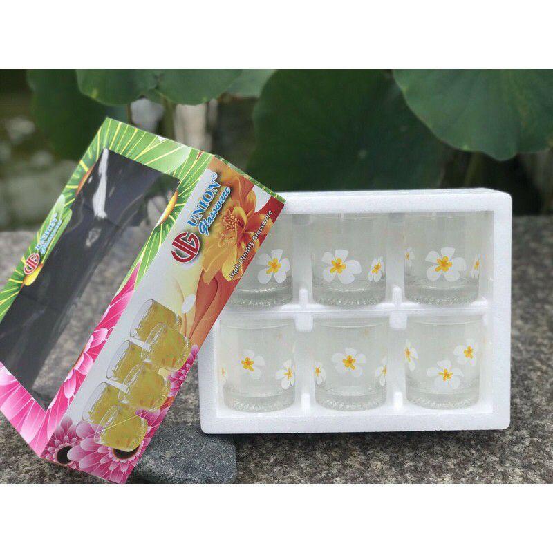 Bộ bình cốc thủy tinh Thái Lan chịu nhiệt