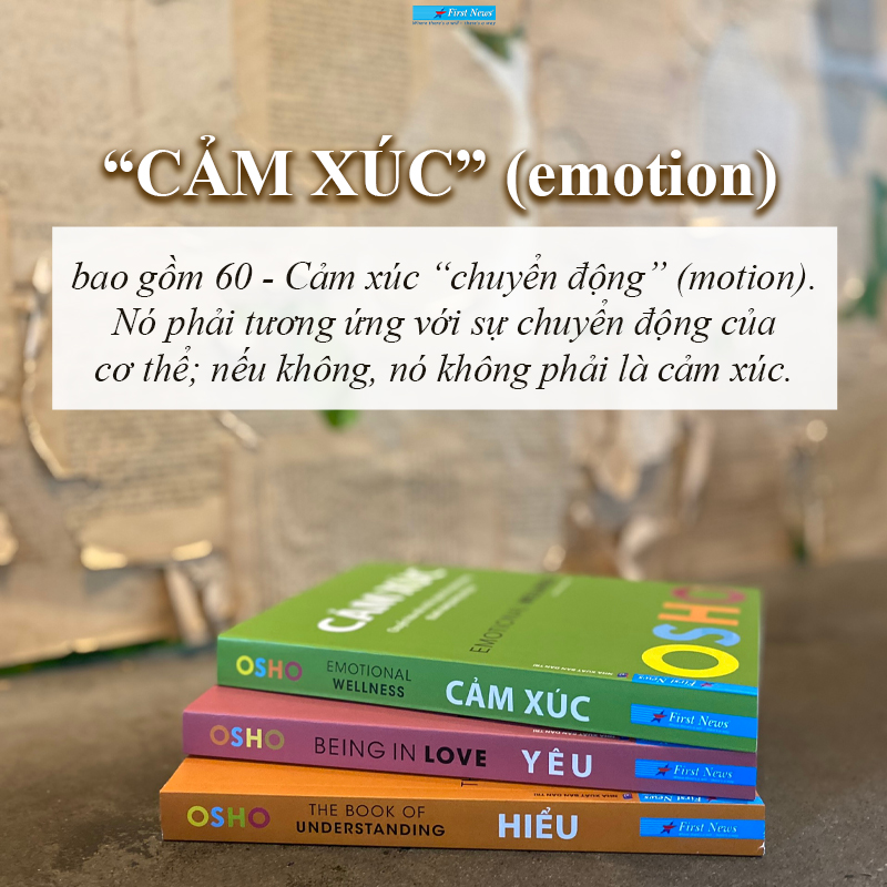 Sách - Combo 3 Cuốn OSHO : Yêu + Hiểu + Cảm Xúc